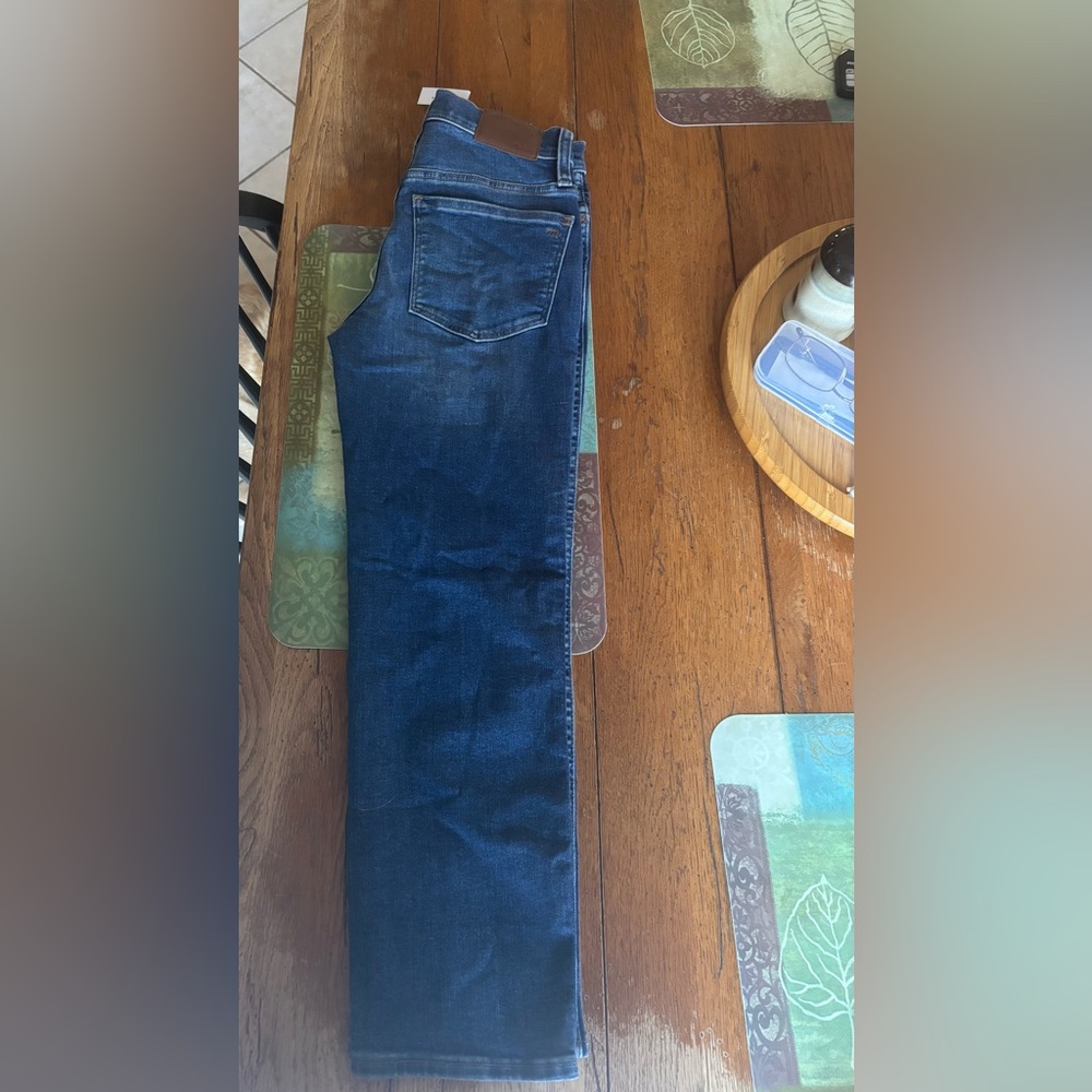 Madewell Dark Blue Roadtripper Stovepipe Jeans - Picture 3 of 4